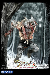 1/12 Scale Snowfield Slaughter Bloody White Werewolf (Palmtop Monsters)