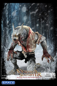 1/12 Scale Snowfield Slaughter Bloody White Werewolf (Palmtop Monsters)