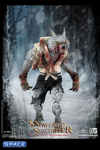 1/12 Scale Snowfield Slaughter Bloody White Werewolf (Palmtop Monsters)