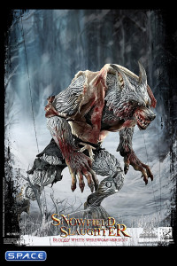 1/12 Scale Snowfield Slaughter Bloody White Werewolf (Palmtop Monsters)