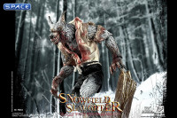 1/12 Scale Snowfield Slaughter Bloody White Werewolf - Deluxe Version (Palmtop Monsters)