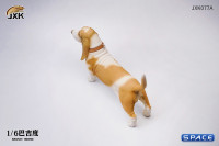 1/6 Scale Basset Hound (light brown)