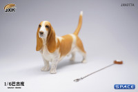 1/6 Scale Basset Hound (light brown)