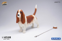 1/6 Scale Basset Hound (brown)