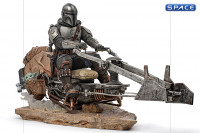 1/10 Scale The Mandalorian on Speederbike Deluxe BDS Art Scale Statue (The Mandalorian)