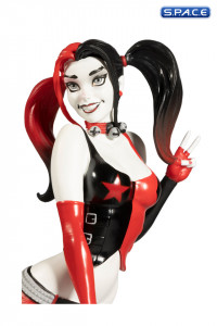 Harley Quinn red, white & black Statue by Scott Campbell (DC Comics)