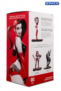 Harley Quinn red, white & black Statue by Scott Campbell (DC Comics)