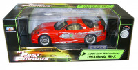 1:18 Scale 1993 Mazda RX-7 Die Cast (The Fast and the Furious)