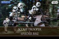 1/6 Scale Scout Trooper and Speeder Bike Movie Masterpiece Set MMS612 (Star Wars)