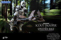 1/6 Scale Scout Trooper and Speeder Bike Movie Masterpiece Set MMS612 (Star Wars)