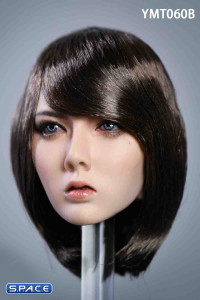 1/6 Scale Nadine Head Sculpt (short brown hair)