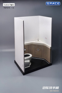 1/6 Scale Motor Car Toilet