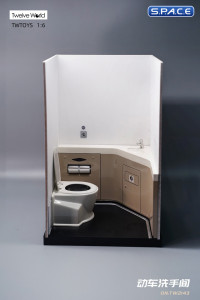 1/6 Scale Motor Car Toilet