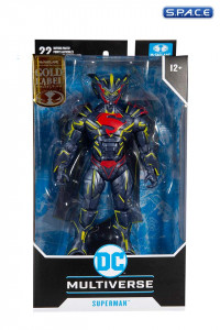 Superman Energized Unchained Armor Gold Label Collection (DC Multiverse)