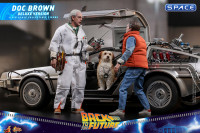 1/6 Scale Doc Brown Deluxe Version Movie Masterpiece MMS610 (Back to the Future)