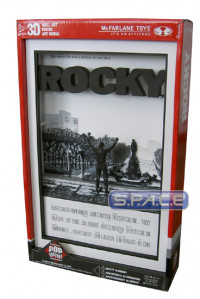 Rocky 3D Wall Art Poster (Rocky)