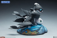 Dart, Pouncer and Ruffrunner Statue (How to Train Your Dragon)