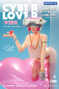 1/4 Scale Cyber Lover: Pink Statue (Coaldog Series)