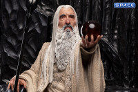 Saruman the White on Throne Statue (Lord of the Rings)