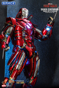 1/6 Scale Silver Centurion - Armor Suit Up Ver. Movie Masterpiece MMS618D43 Diecast Series (Iron Man 3)