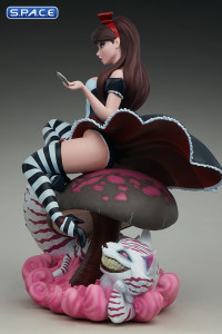 Alice in Wonderland Statue - Game of Hearts Edition (Fairytale Fantasies Collection)