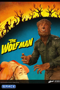 1/10 Scale The Wolf Man Art Scale Statue (Universal Monsters)