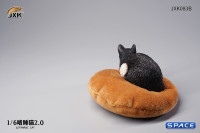 1/6 Scale lethargic Cat 2.0 (black/white)