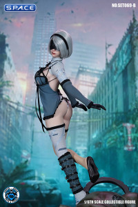 1/6 Scale blindfolded Robot Girl Character Set