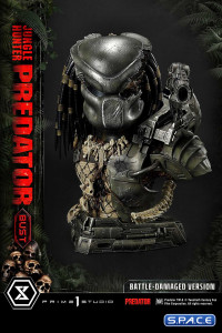 1/3 Scale Jungle Hunter Predator Premium Bust - Battle-Damaged Version (Predator)