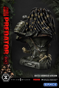 1/3 Scale Jungle Hunter Predator Premium Bust - Battle-Damaged Version (Predator)