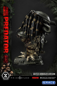 1/3 Scale Jungle Hunter Predator Premium Bust - Battle-Damaged Version (Predator)