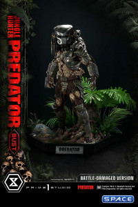 1/3 Scale Jungle Hunter Predator Premium Bust - Battle-Damaged Version (Predator)