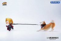 1/6 Scale Shiba Inu Dont go Home (brown)