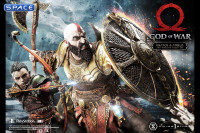 1/4 Scale Kratos & Atreus The Valkyrie Armor Set Ultimate Premium Masterline Statue (God of War)
