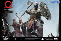 1/4 Scale Kratos & Atreus The Valkyrie Armor Set Ultimate Premium Masterline Statue (God of War)