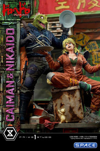 1/4 Scale Caiman & Nikaido Ultimate Premium Masterline Statue (Dorohedoro)