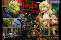 1/4 Scale Caiman & Nikaido Ultimate Premium Masterline Statue (Dorohedoro)