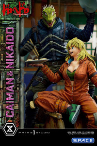 1/4 Scale Caiman & Nikaido Ultimate Premium Masterline Statue (Dorohedoro)