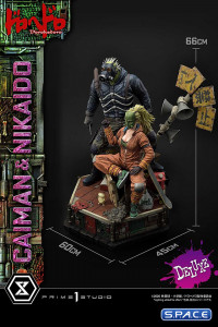 1/4 Scale Caiman & Nikaido Deluxe Version Ultimate Premium Masterline Statue (Dorohedoro)