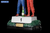 1/10 Scale Alain Prost and Ayrton Senna The Last Podium Deluxe Art Scale Statue (Formula 1)