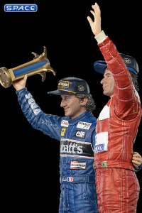 1/10 Scale Alain Prost and Ayrton Senna The Last Podium Deluxe Art Scale Statue (Formula 1)