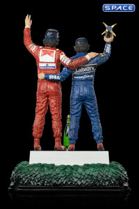 1/10 Scale Alain Prost and Ayrton Senna The Last Podium Deluxe Art Scale Statue (Formula 1)