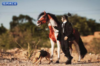 1/6 Scale American Paint Horse (red)