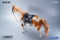 1/6 Scale American Paint Horse (light brown)