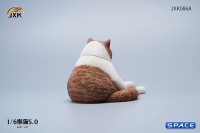 1/6 Scale sitting Cat (brown)