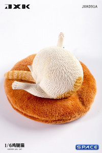 1/6 Scale Chicken Leg Cat (white)