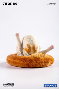 1/6 Scale Chicken Leg Cat (white)