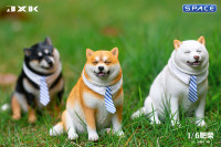 1/6 Scale fat Shiba Inu (white)