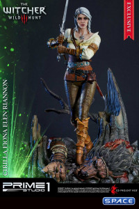 1/4 Scale Ciri Fiona Elen Riannon Premium Masterline Statue - Exclusive Version (The Witcher 3: Wild Hunt)
