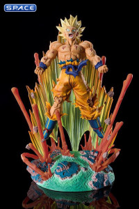 FiguartsZERO Extra Battle Super Saiyan Son Goku Are you Talking about Krillin?! PVC Statue (Dragon Ball Z)